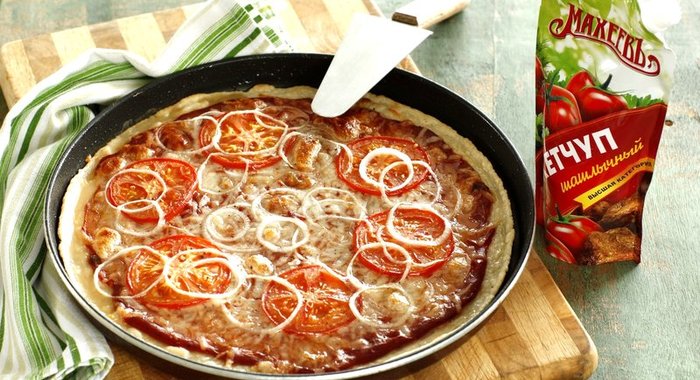 Пицца тонкая