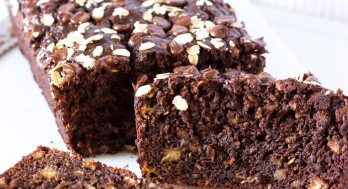 Овсяно-банановый хлеб