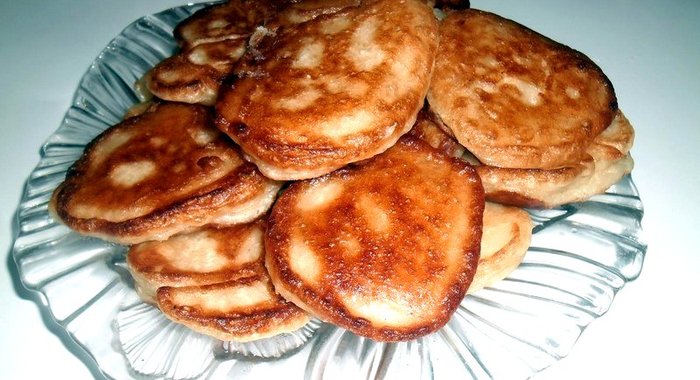 Постные оладьи