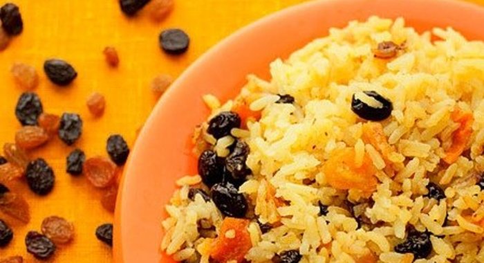 Плов с сухофруктами