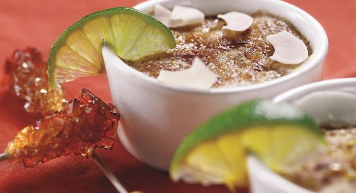 Тропический крем из бананов с кокосами