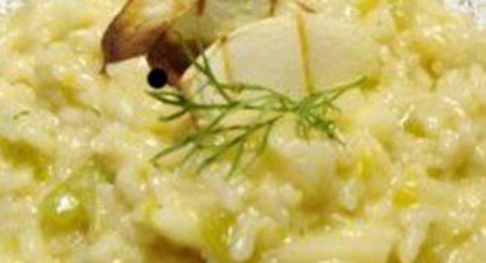 Ризотто с яблоками
