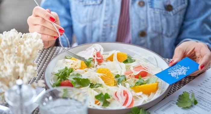 Ризотто с грушей и голубым сыром