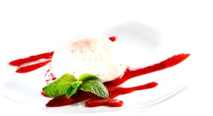 Крем из шампанского