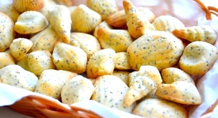 Домашнее печенье «Мадлен» с лимонной цедрой