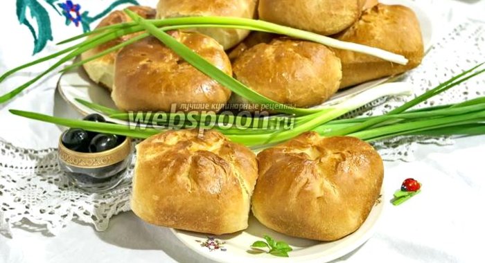 Пирожки духовые с бараньим фаршем