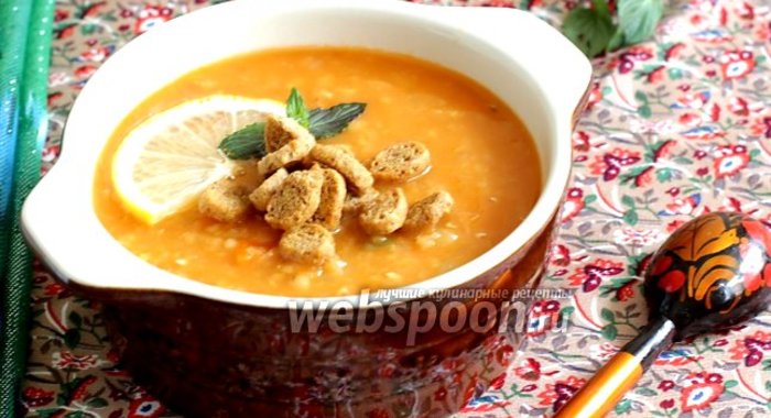 Чечевичный суп по-турецки