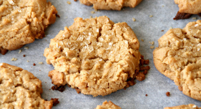 Печенье из арахисовой пасты без муки