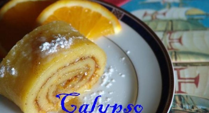 Апельсиновый рулет