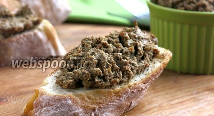 Паштет из говяжьей печени диетический