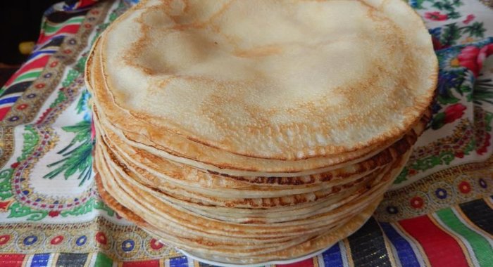 Блины по бабушкиному рецепту