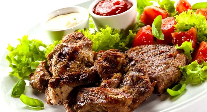Шашлык из вырезки свинины