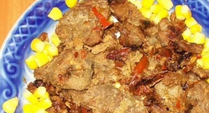 Медовое рагу из говядины