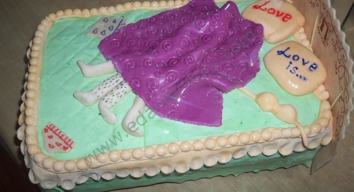 Торт Кровать