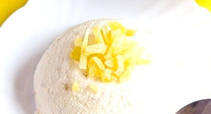 Творожная пасха лимонно-имбирная