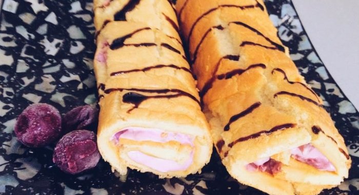 Бисквитный рулетик