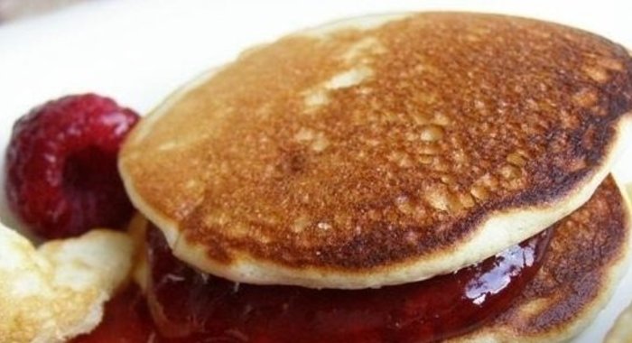 Блины на дрожжах толстые