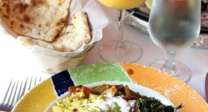 Индийская заправка с манго и карри