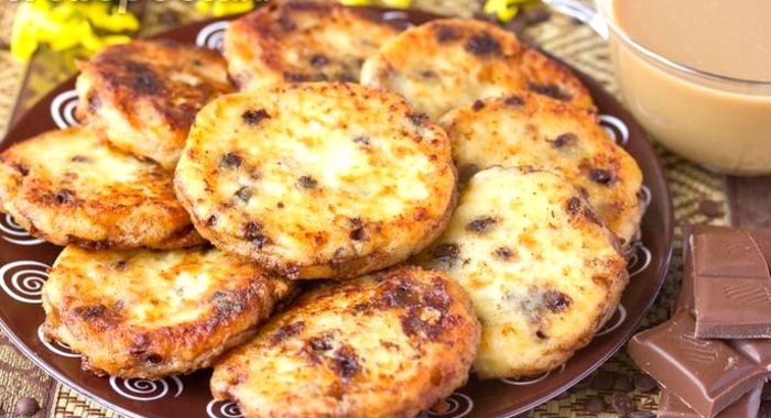 Сырники с шоколадом