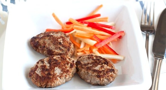 Диетические котлеты из говядины
