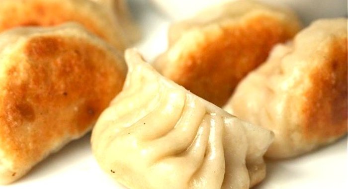 Манты со свининой