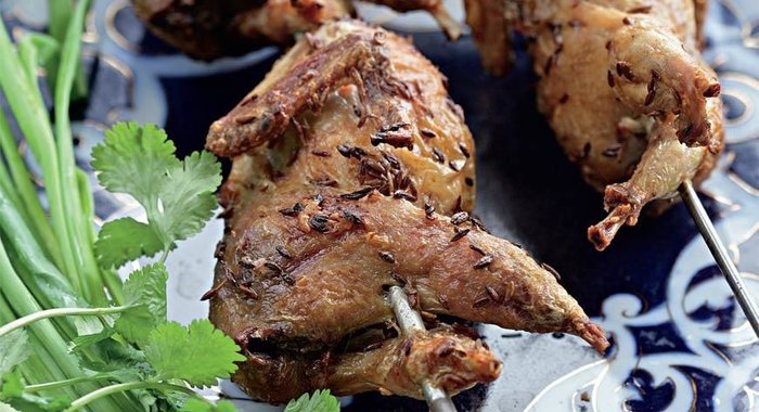 Шашлык из перепелки