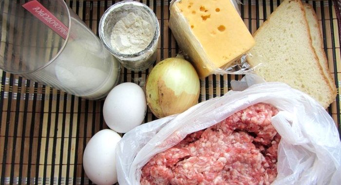 Говяжие котлеты по-украински с сыром