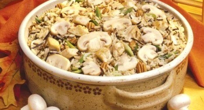 Грибной плов