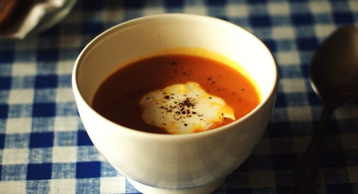 Морковный суп-пюре с карри