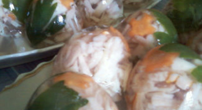 Заливное Яйца