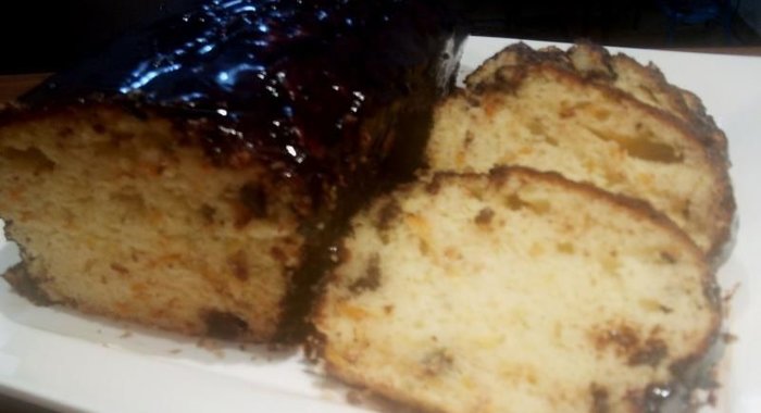 Апельсиновый кекс