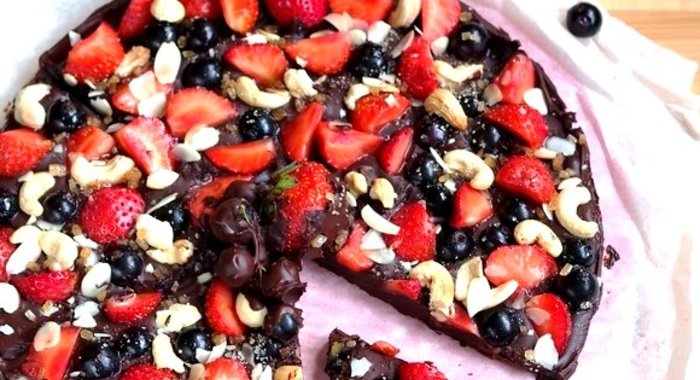 Шоколадная пицца