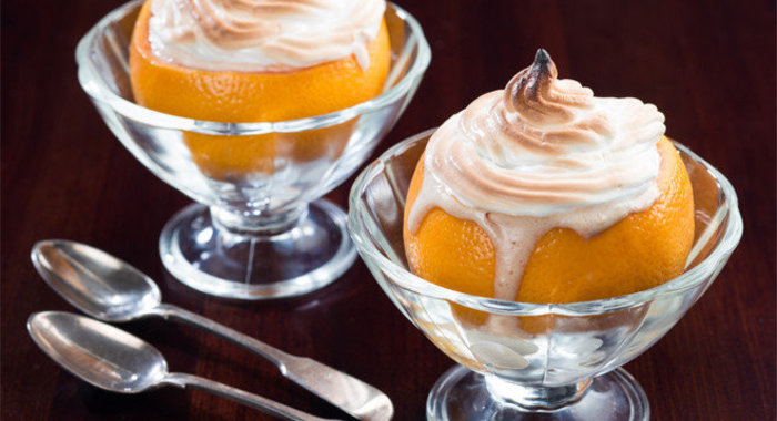 Запеченное мороженое