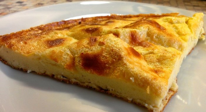 Быстрый омлет на сковороде