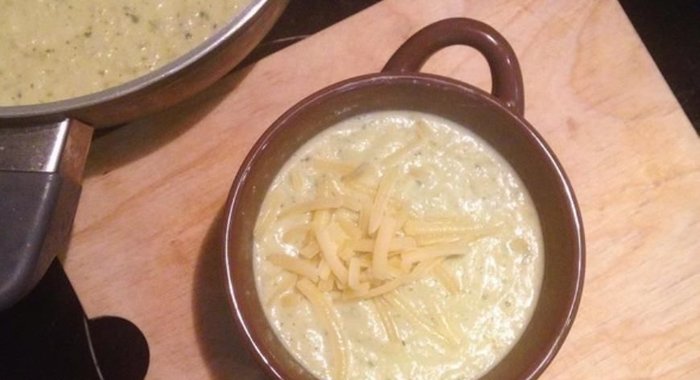 Суп-пюре из кольраби