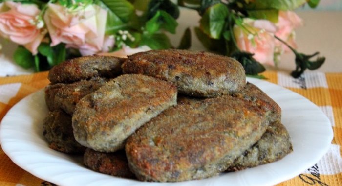 Картофельно - грибные котлеты