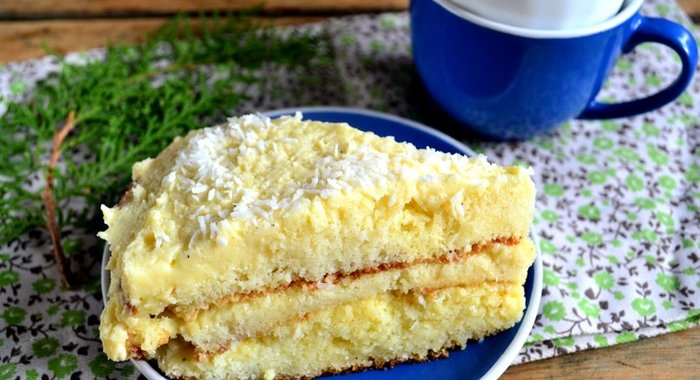 Кокосовый торт