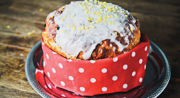 Традиционный пасхальный кулич