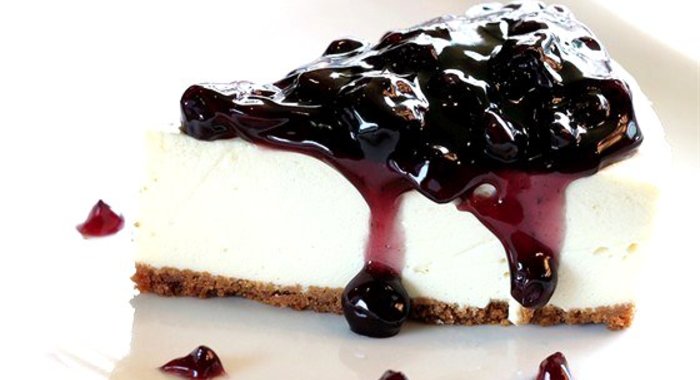 Черничный чизкейк