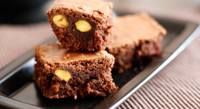 Брауни с фисташками