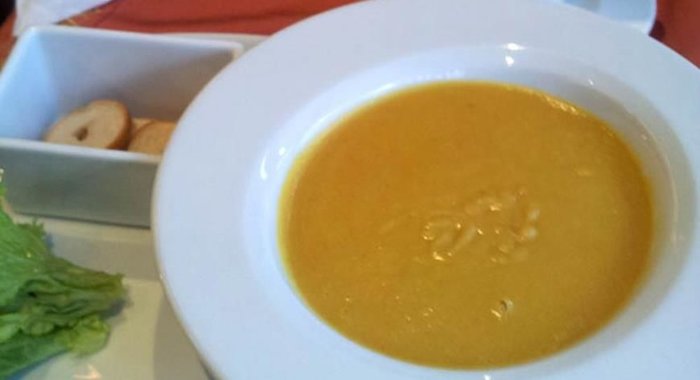 Чечевичный крем-суп по-восточному (авторский рецепт)