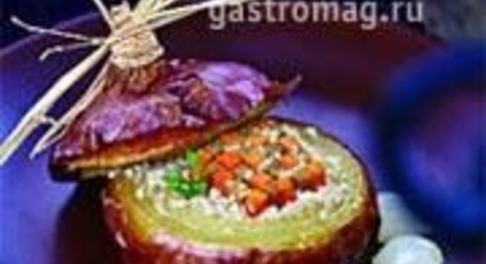 Шоколадно-творожные пирожные