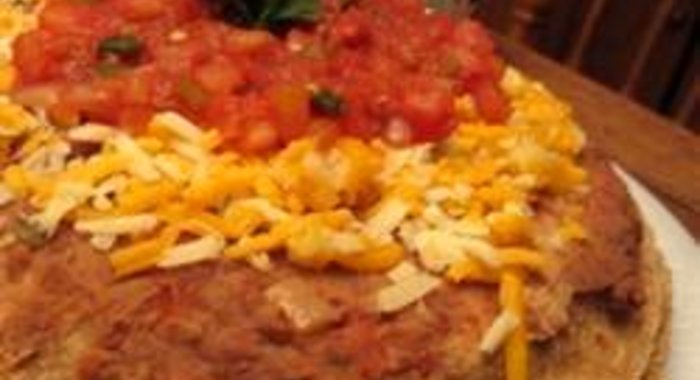 7-слойный пирог из лепешек без мяса