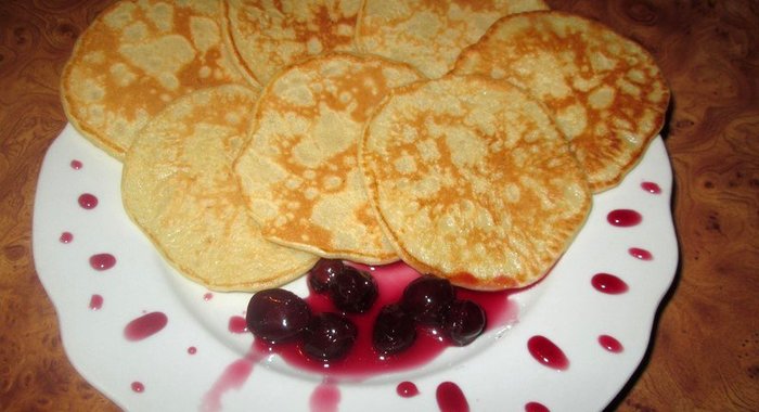 Банановые оладьи