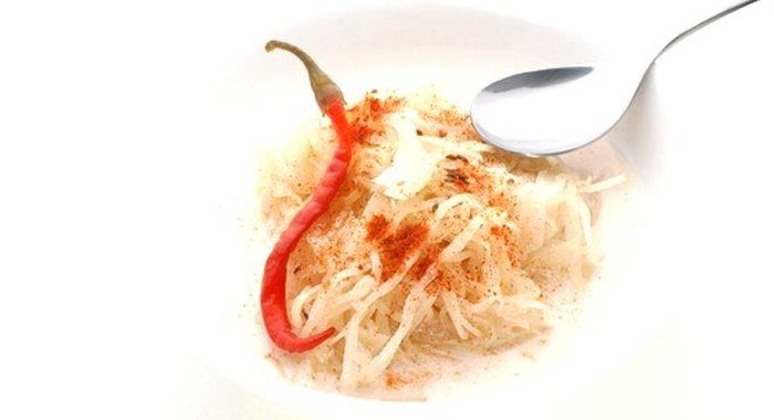 Суп из квашеной капусты по‑венгерски