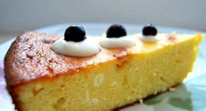 Творожная запеканка на скорую руку