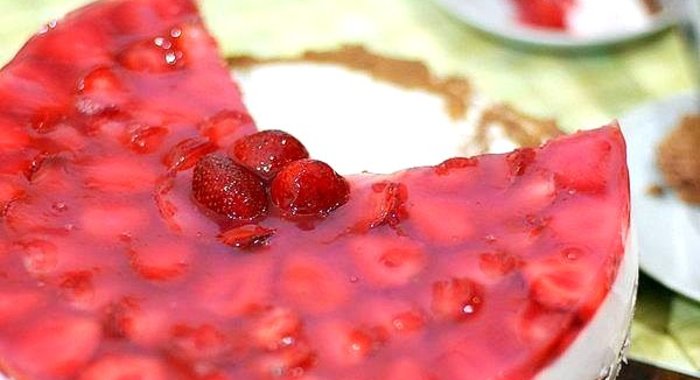 Творожный крем с желе