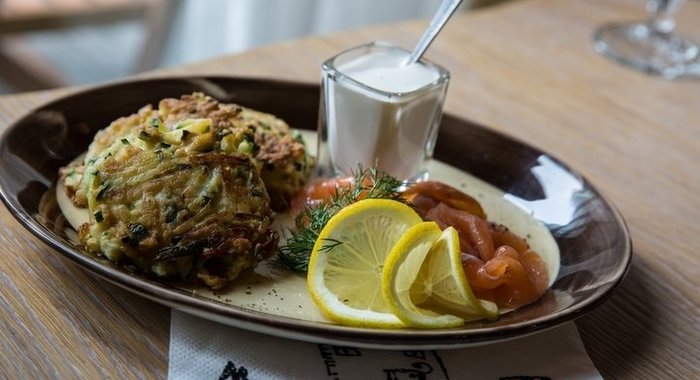 Кабачковые оладьи