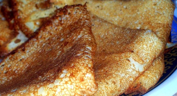 Блины на кефире по‑королевски