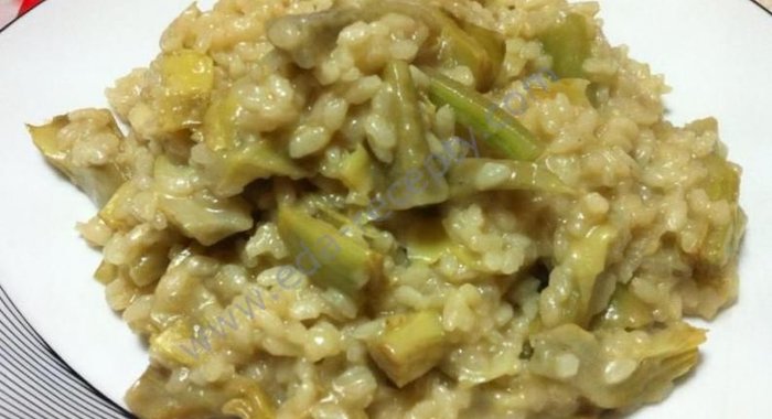 Ризотто с артишоками